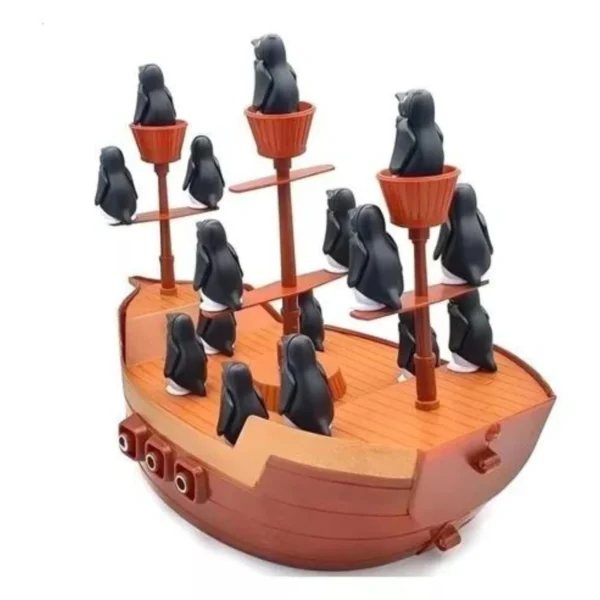 Jogo de Equilíbrio Barco Pirata Pinguim - Image 4