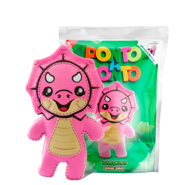 Kit Ponto A Ponto Lilyssauro